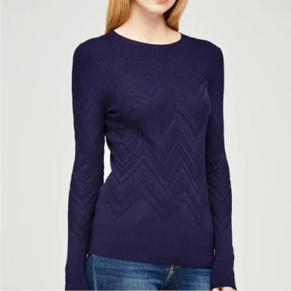 L’Agence Suka Chevron Sweater